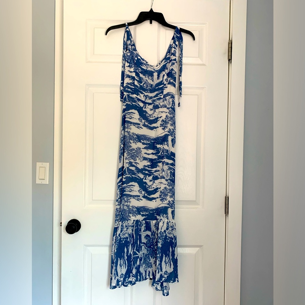 Reformation Nikita dress in Toscana print and size 0
